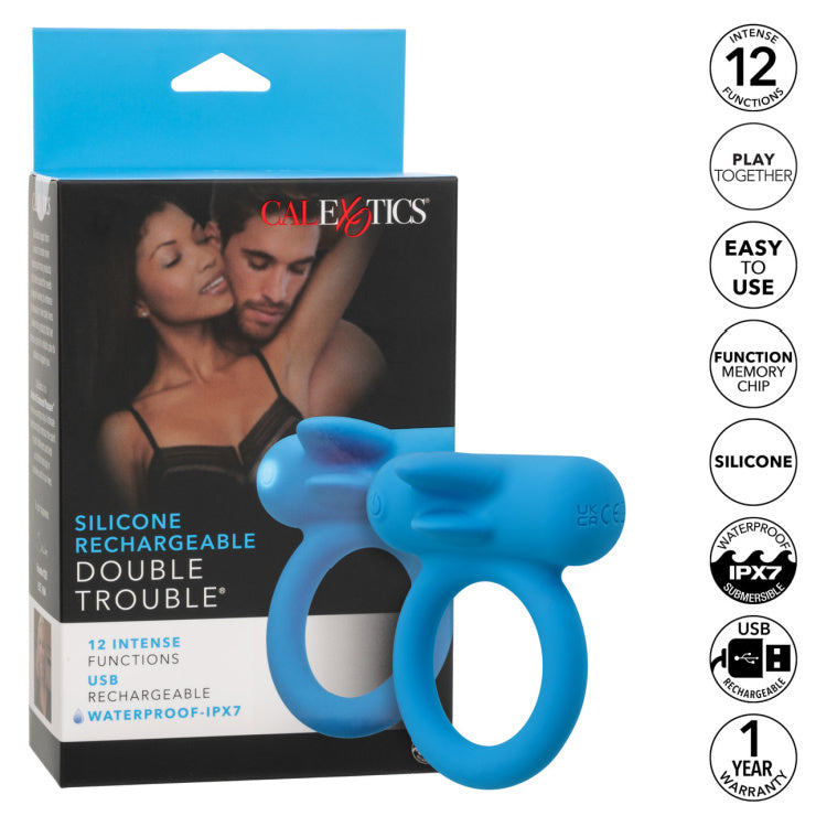 Silicone Rechargeable Double Trouble® (9036331253977)