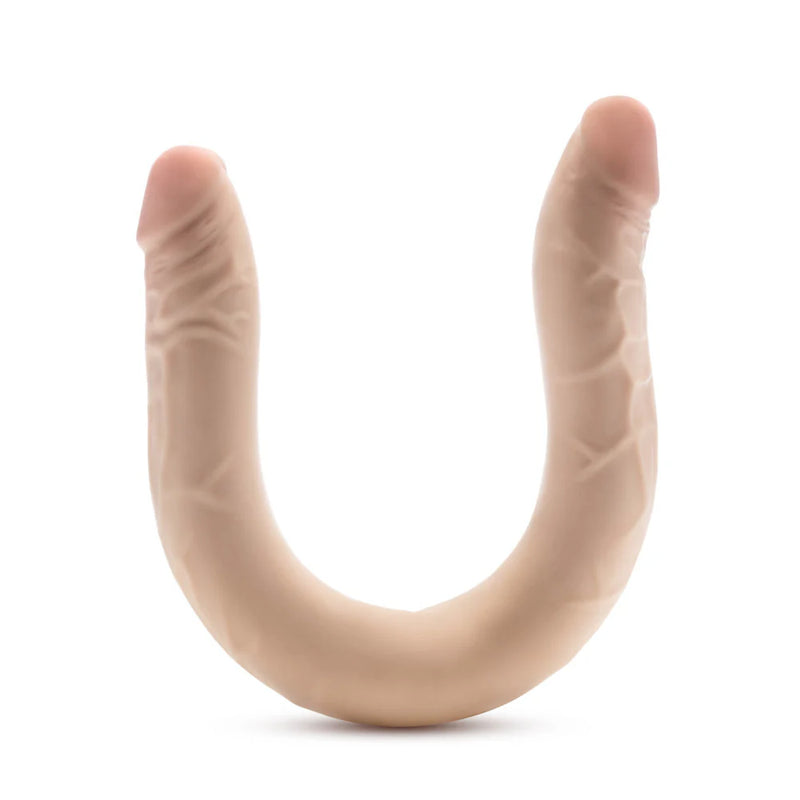 Dr. Skin Plus - 16.5” Posable Double Dong - Beige (9021545578713)