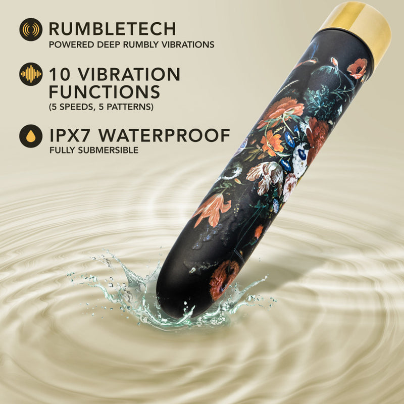 The Collection - Bountiful - 7 Inch Rechargeable Vibe - Flora (8459230413017)