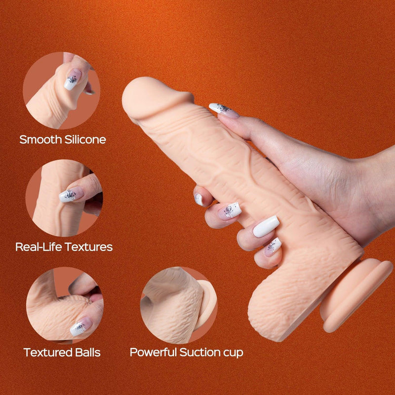 Paxton App Controlled 7.5 Realistic Dildo (8892507979993) (8902441730265)