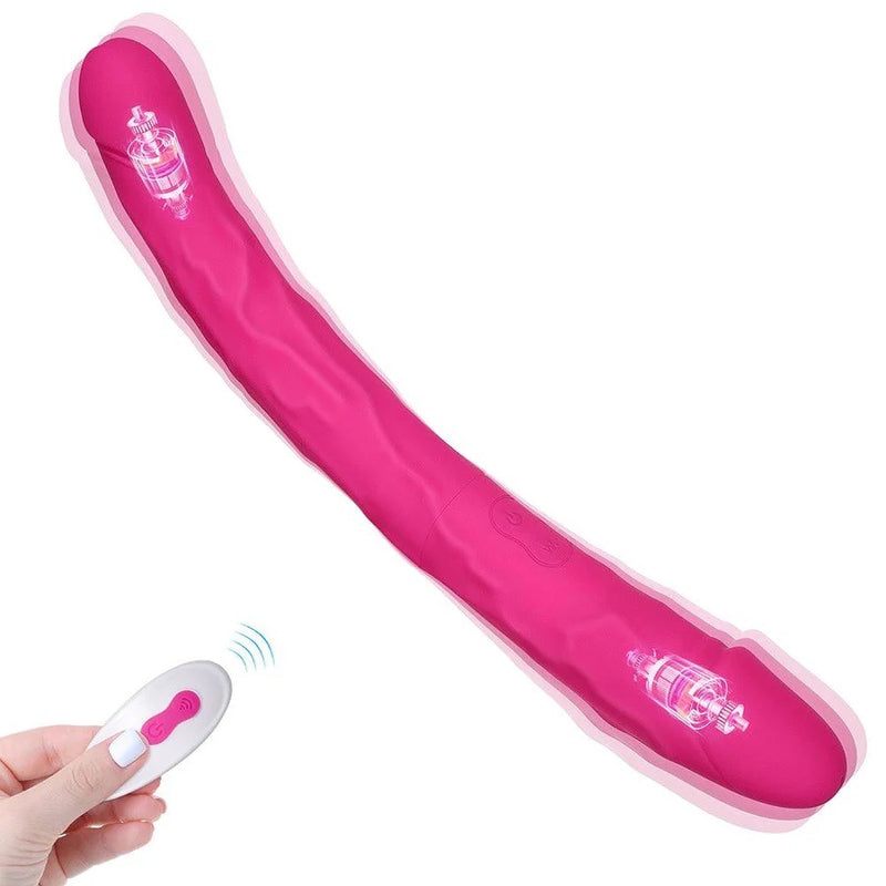 Sappho - Vibrating Double Ended Dildo 12inch (8892489498841) (8902439862489)
