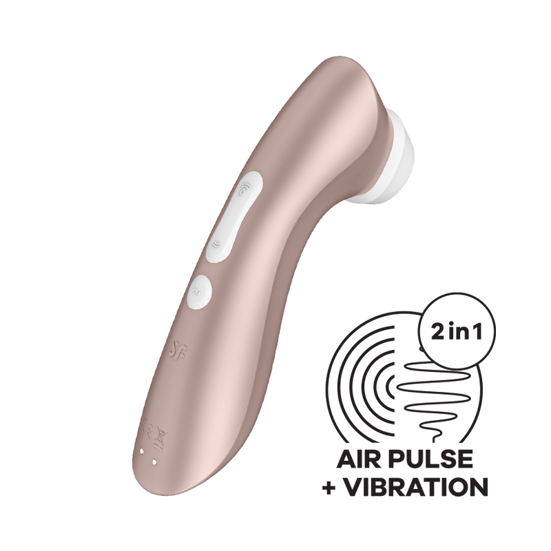 Satisfyer Pro 2+ Clitoral Stimulator and Vibration (4557822034019)