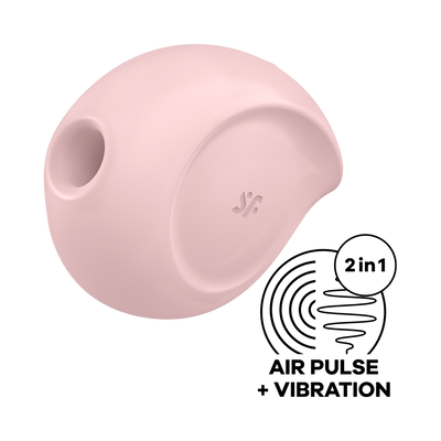 Satisfyer Sugar Rush Rechargeable Silicone Clitoral Stimulator - Rose (8134241190105)