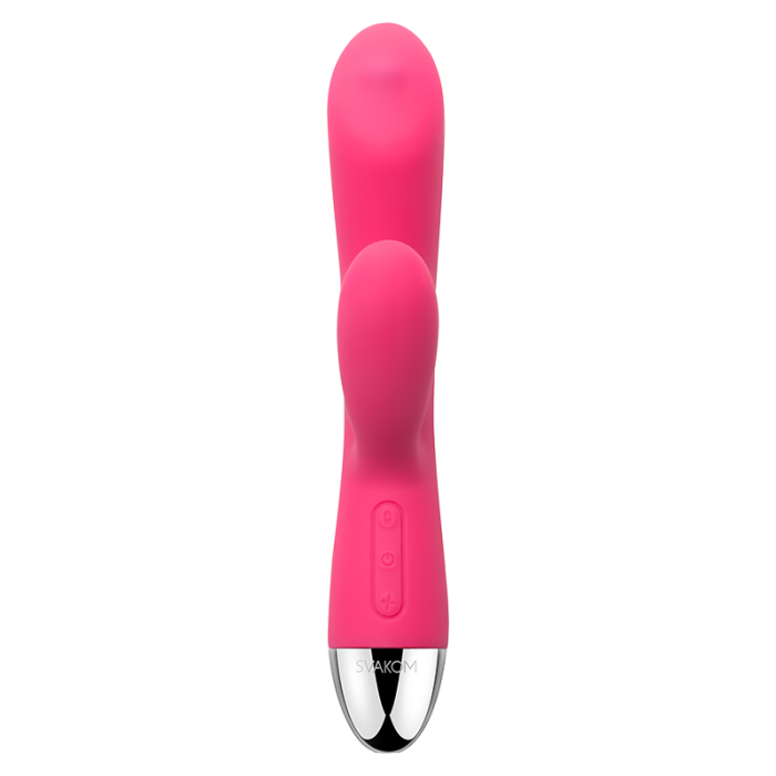 SVAKOM Trysta Dual-Motor Targeted Rolling-Bead G-spot & Clitoris Vibrator - Pink (4696823496803)