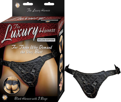 THE LUXURY HARNESS DELUXE EDITION-BLACK (7660060147929)