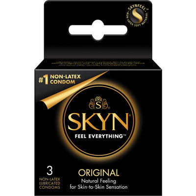 Lifestyles Skyn Original Non Latex Lubricated Condoms 3-Pack (4161599012963)