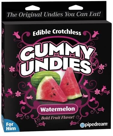 Edible Male Gummy Undies - Watermelon (6798684487877)