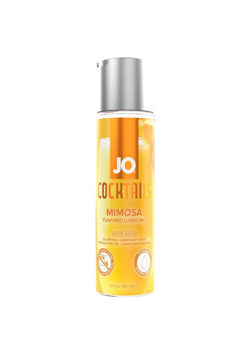 JO Cocktails Water Based Flavored Lubricant - Mimosa 2oz (7858200641753)