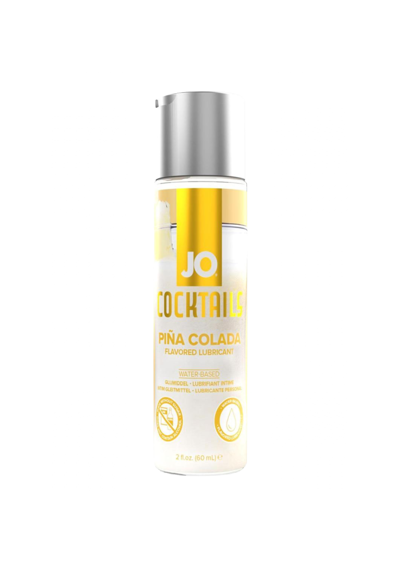 JO Cocktails Water Based Flavored Lubricant - Pina Colada (7858194579673)