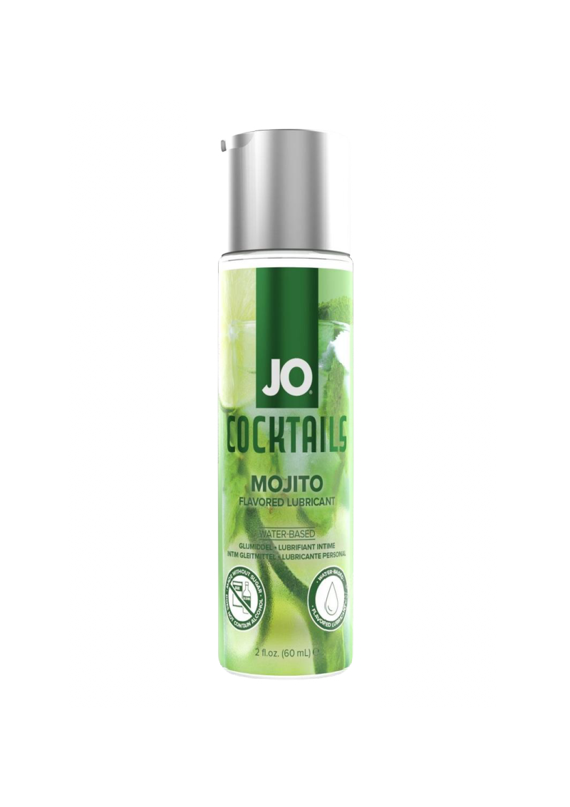 JO Cocktails Water Based Flavored Lubricant - Mojito 2oz (7858170233049)