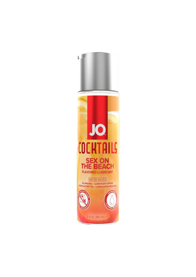 JO Cocktails Water Based Flavored Lubricant - Sex on the Beach 2oz (7858185502937)