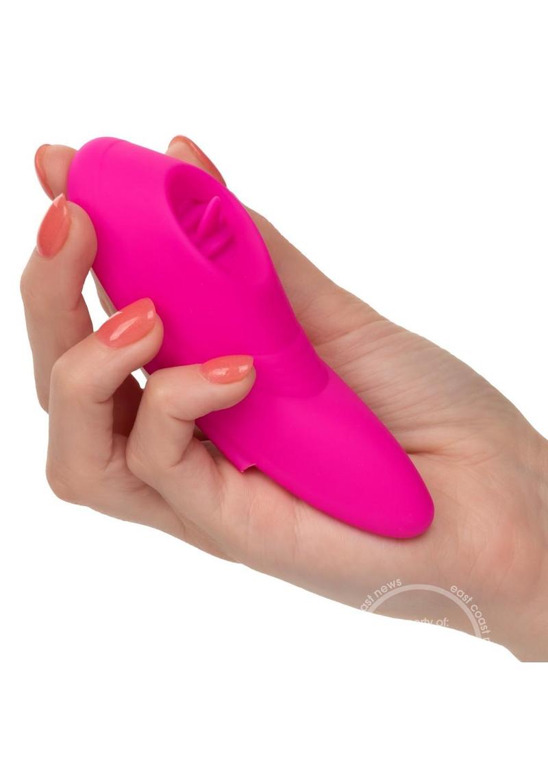 Lock-N-Play Remote Flicker Rechargeable Silicone Panty Teaser Panty Vibe - Pink (7659131863257)