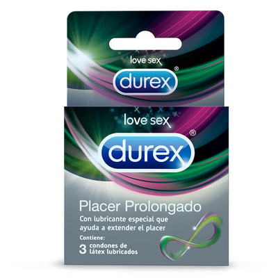 Durex Placer Prolongado, 3 piezas (6092634357957)
