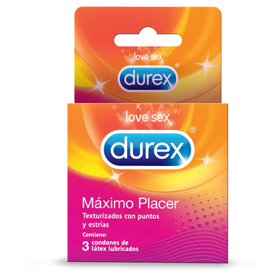 Durex Maximo Placer, 3 piezas (6092628787397)