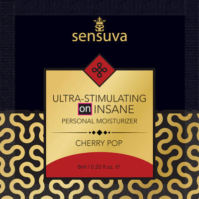 Ultra-Stimulating On Insane Personal Moisturizer Cherry Pop Lubricant  .2oz (7731650855129)