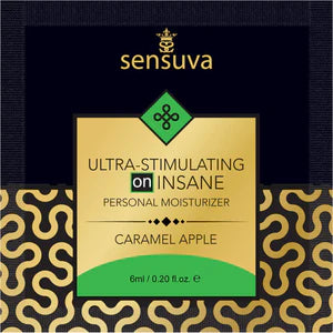 Ultra-Stimulating On Insane Personal Moisturizer Caramel Apple Lubricant  .2oz (7731646431449)