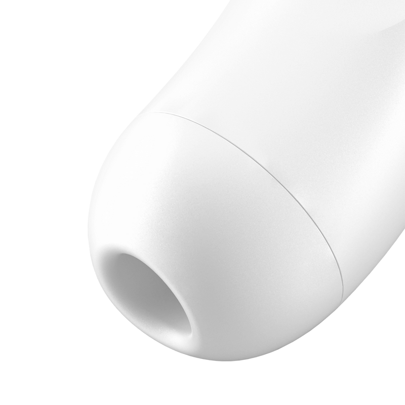 Satisfyer Curvy 2+ Air Pulse Stimulator in White (6141377806533)