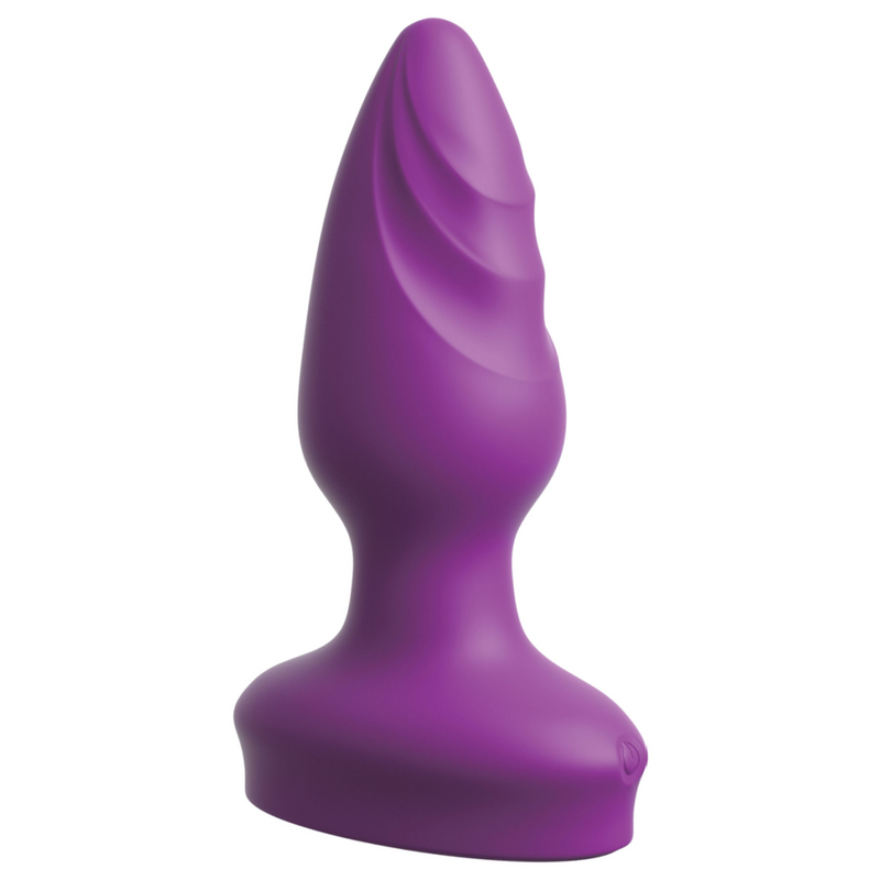 3Some Wall Banger Silicone Rechargeable Remote Control Anal Plug - Purple (7791818080473)