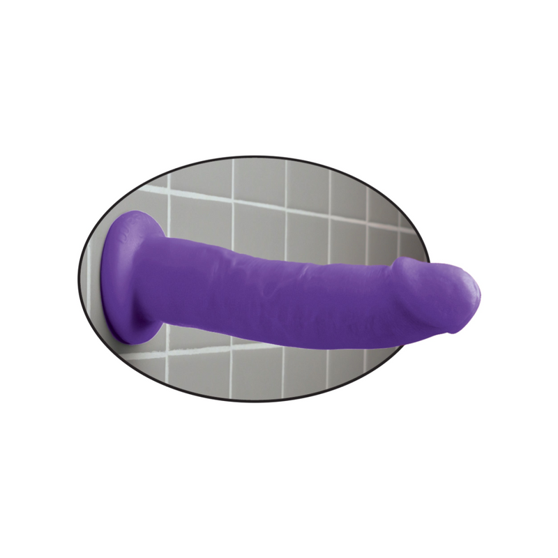 Dillio Realistic Dildo 9in - Purple (7791990636761)