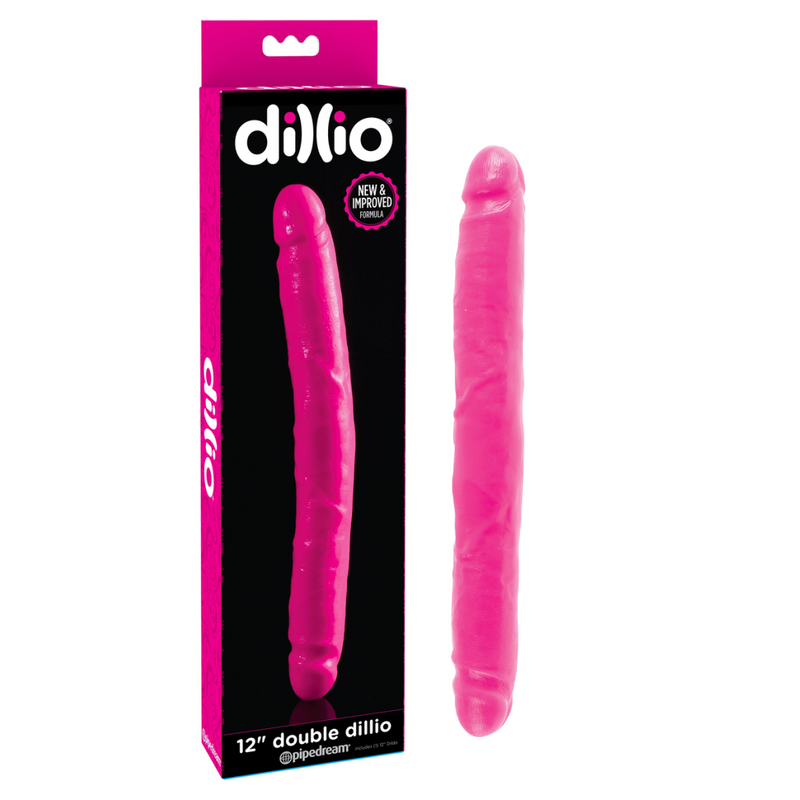 Dillio Double Dong 12in - Pink (7796103053529)