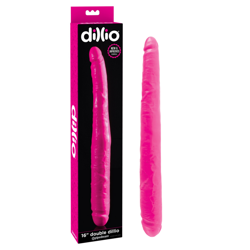 Dillio Double Dong 16in - Pink (7796130676953)