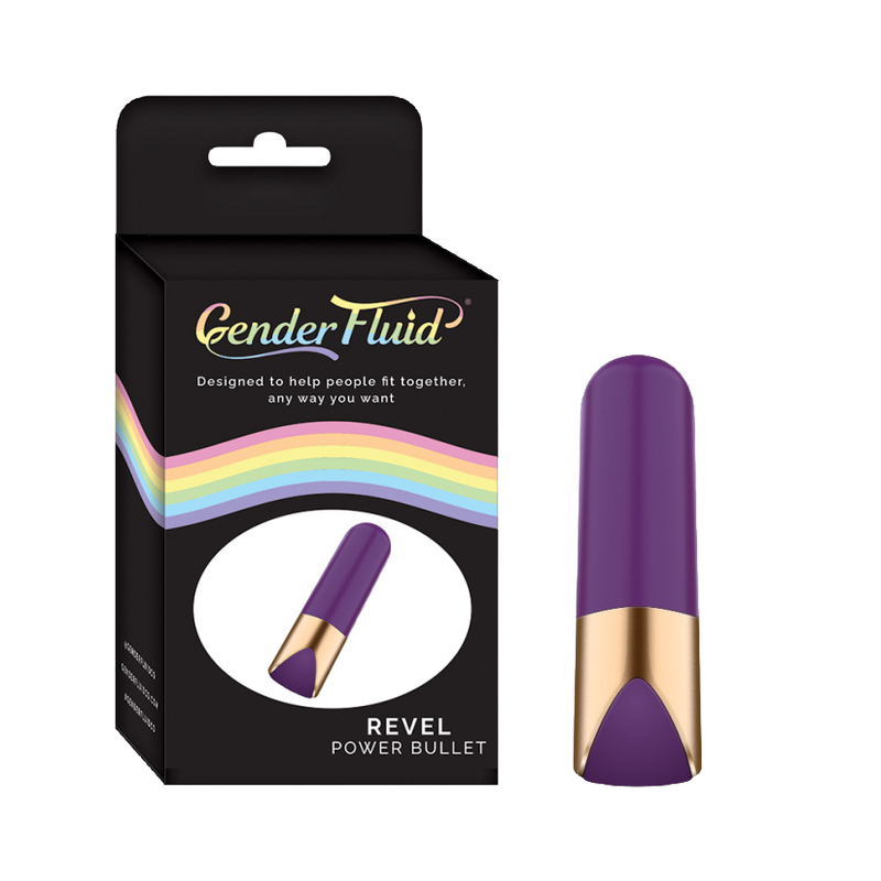 Gender Fluid Revel Power Bullet-Purple (7831650173145)