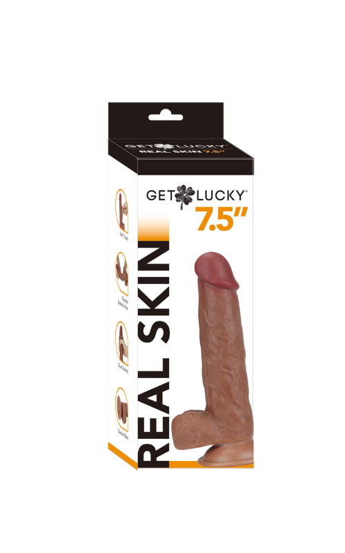GET LUCKY REAL SKIN 7.5” - LIGHT BROWN (6915543597253)