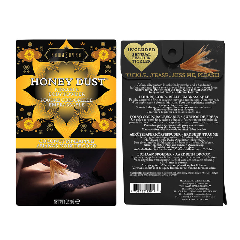 Honey Dust Body Powder 28g - Coconut Pineapple (3958039707747)