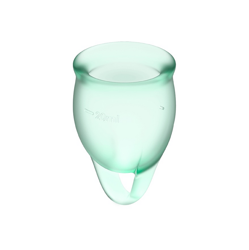 Feel Confident Menstrual Cup - Light Green (6855104004293)