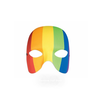 Rainbow Half Mask (6704631316677)