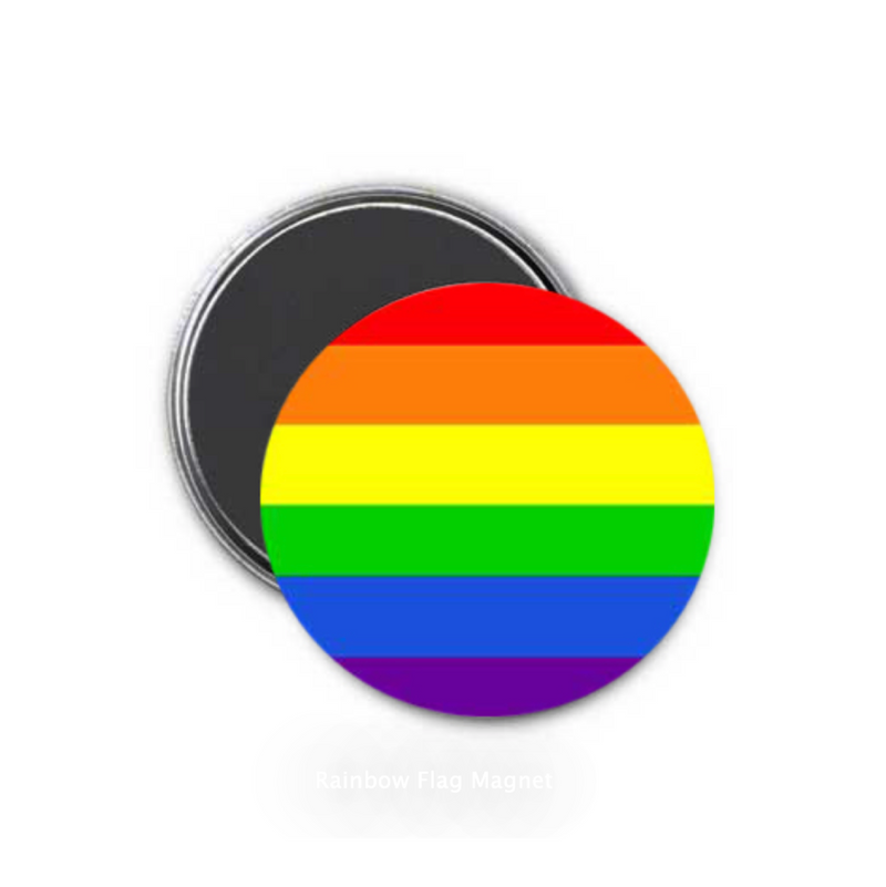 Rainbow Flag Magnet (6705931387077)