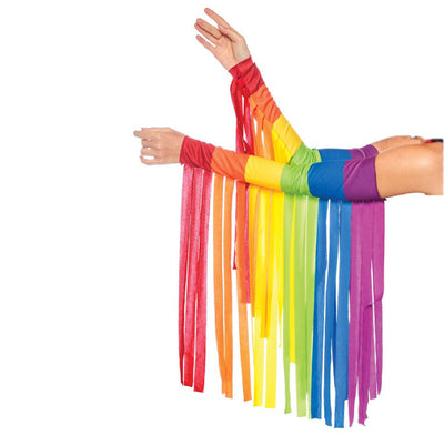 Rainbow Fringe Arm Piece (6656065765573)