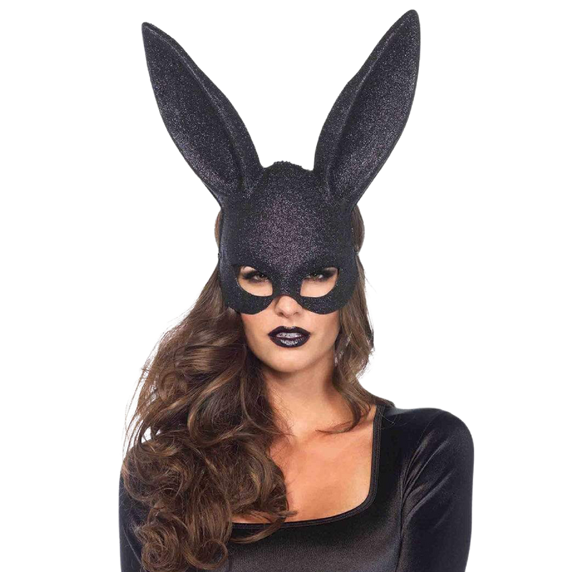 Glitter Masquerade Bunny Rabbit Mask (6937823117509)