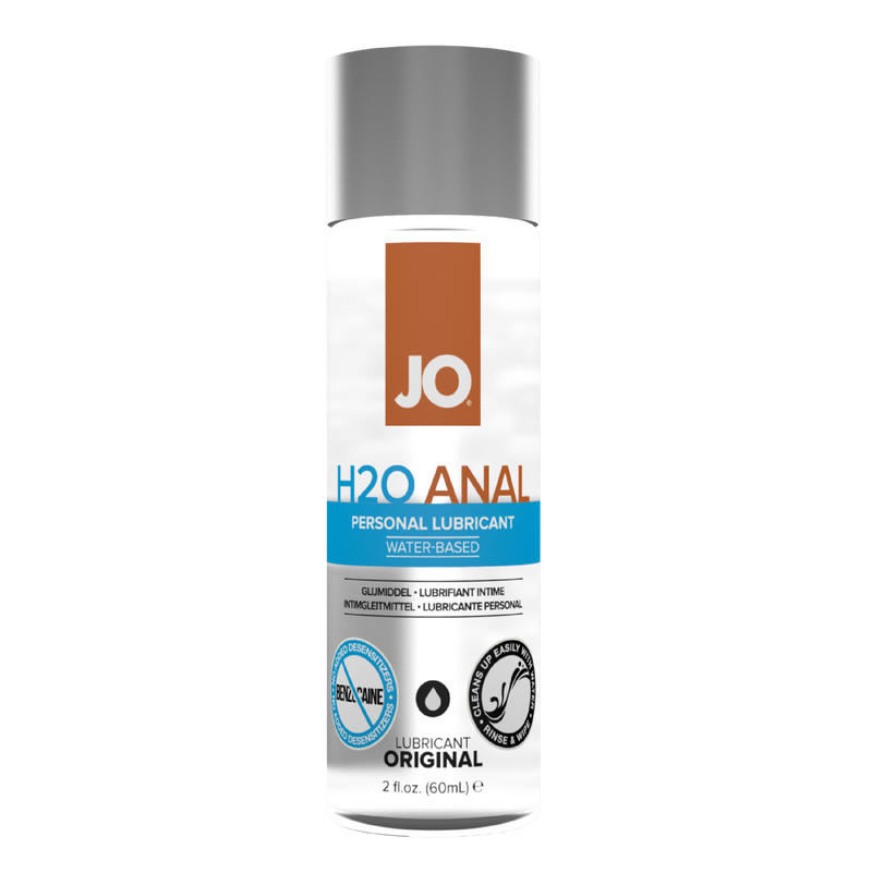 JO® H2O Anal Original Lubricant 2floz/60ml (6940178481349)