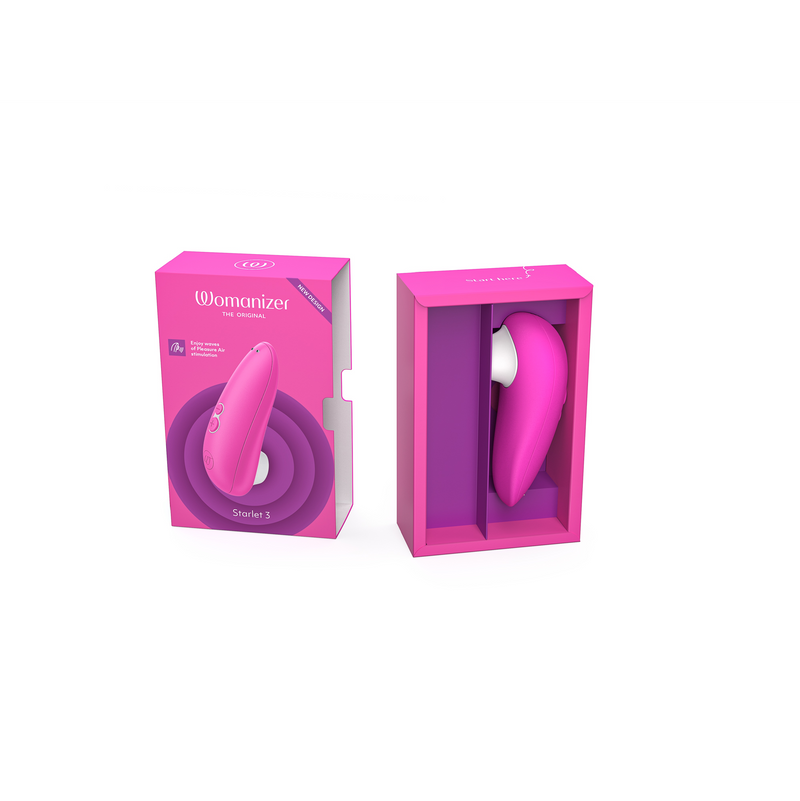 Womanizer Starlet 3 Rechargeable Silicone Clitoral Stimulator - Pink (7472537829593)