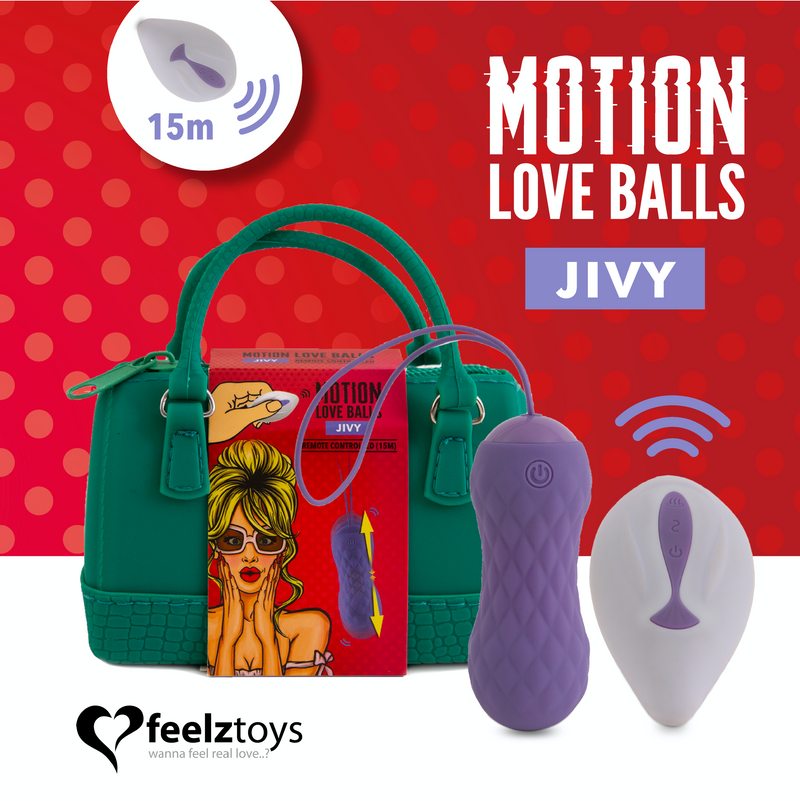 FeelzToys - Remote Controlled Motion Love Balls Jivy (7556189683929)
