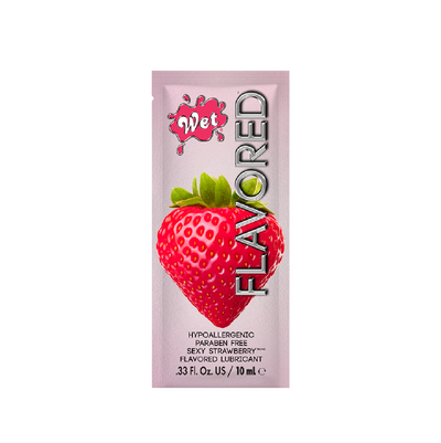 WET® Flavored™ Sexy Strawberry  0.33 FL. oz/ 10ML (7571890667737)
