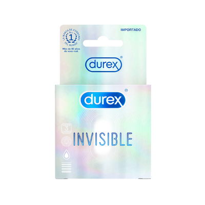 Durex Invisible, 3 piezas (7574943236313)