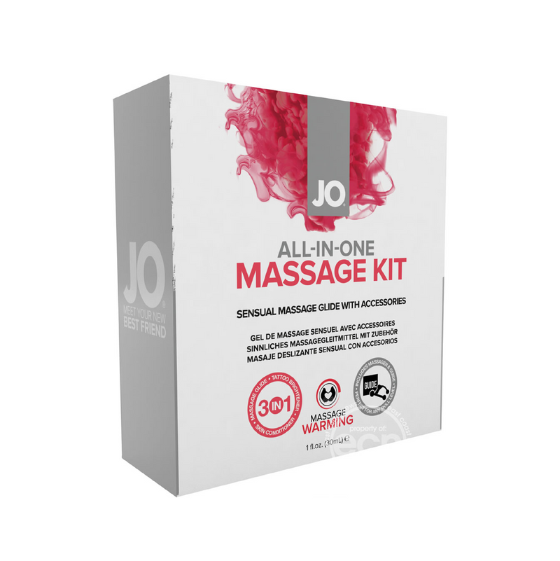 JO All-In-One Massage 3 in 1 Warming Kit (7627225465049)