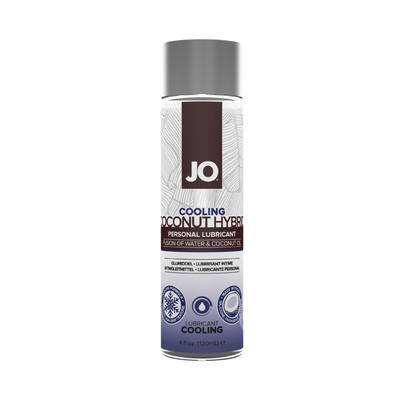 JO Silicone Free Coconut Hybrid Cooling Lubricant 4oz (7628003410137)