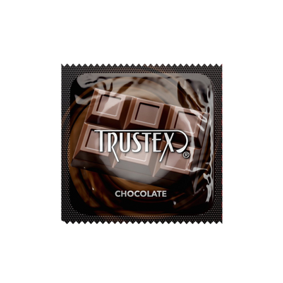 Trustex Flavored Latex Condom Chocolate UNIT (7883153834201)