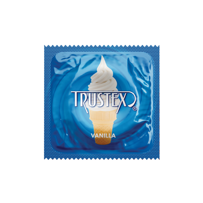 Trustex Flavored Latex Condom Vanilla UNIT (7911703150809)