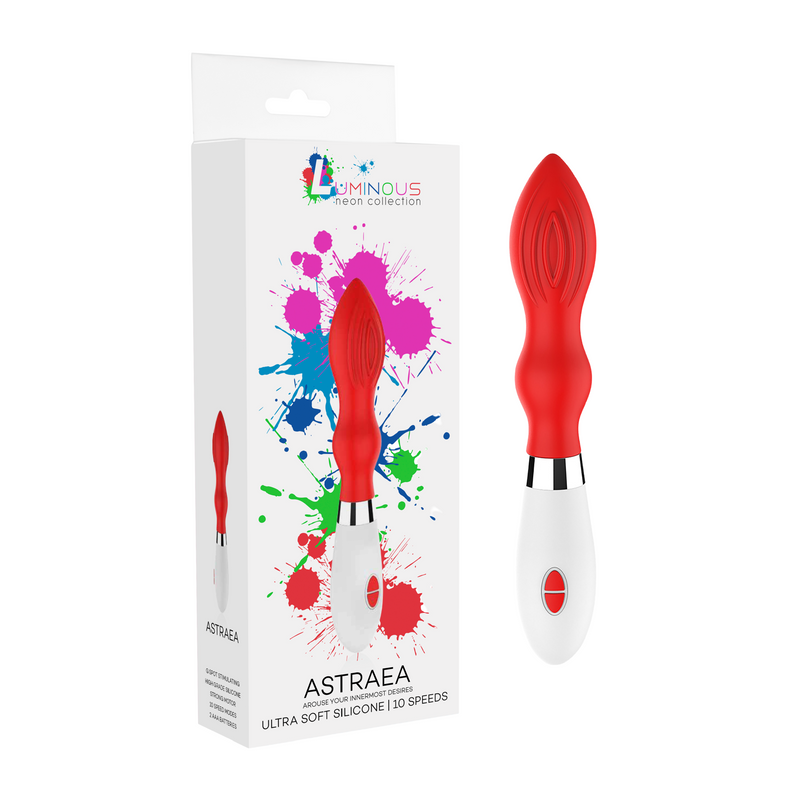 Astraea - Ultra Soft Silicone - 10 Speeds - Red (7902427349209)