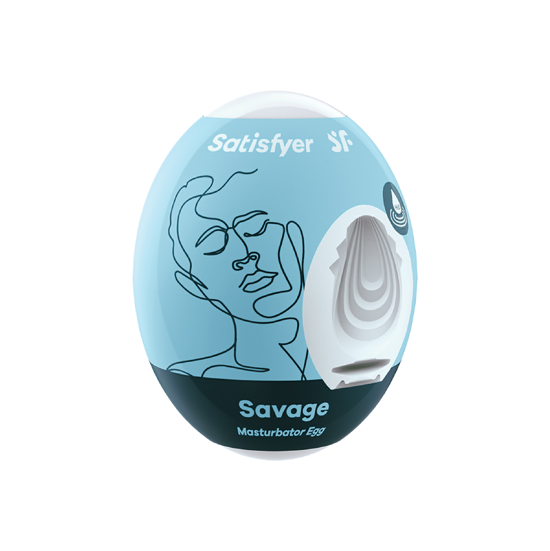 Satisfyer Masturbator Egg Single-Savage (7956086194393)
