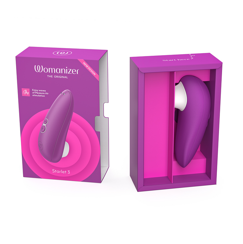 Womanizer Starlet 3 Rechargeable Silicone Clitoral Stimulator - Violet (7472556835033)