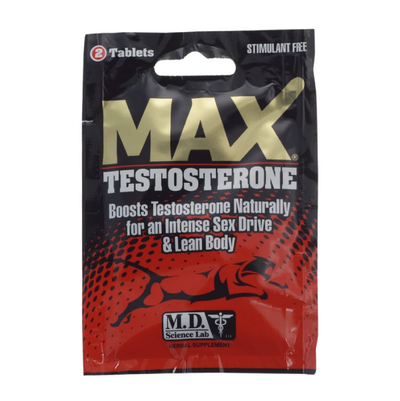 MAX Testosterone Single Pack (8066632843481)