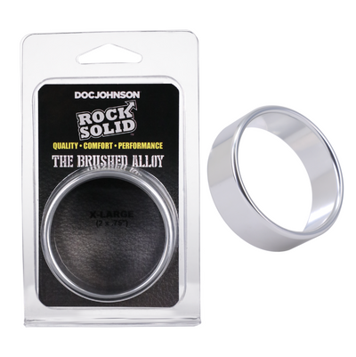 ROCK SOLID - Brushed Alloy - X-Large - Silver (8079999664345)