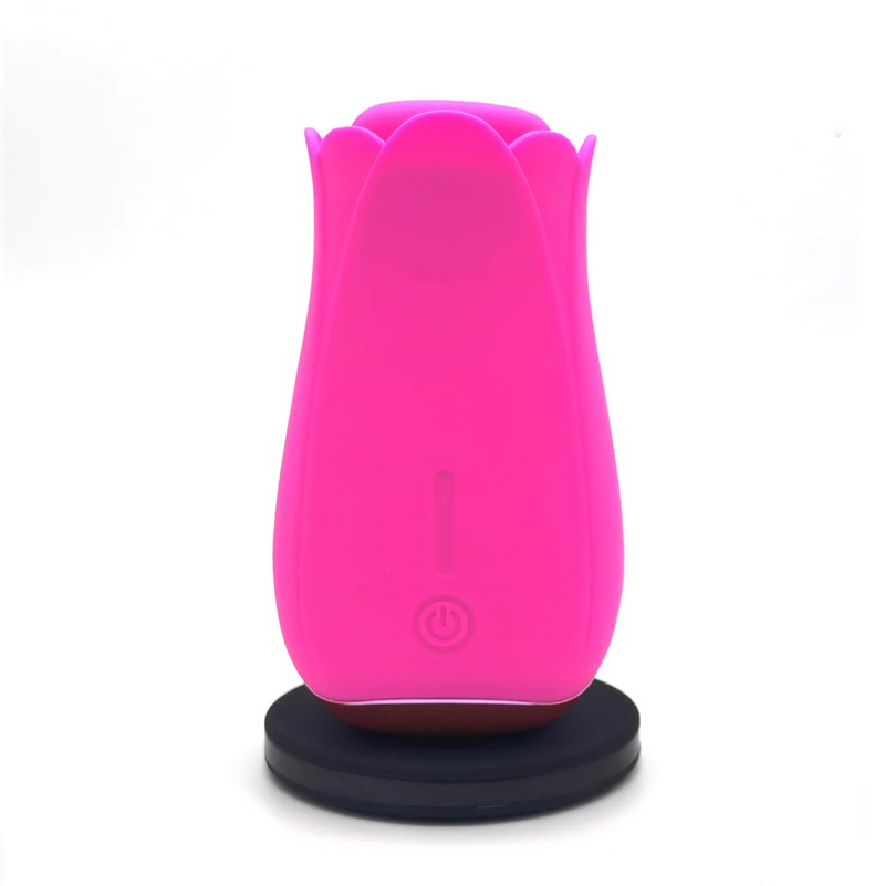 TULIP PRO 15-Function Silicone Suction Toy with Wireless Charge Pink (8130226421977)