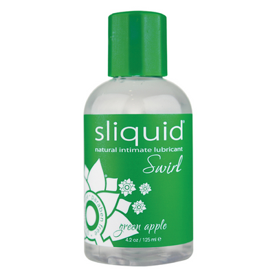 Sliquid Swirl Intimate Glide-Green Apple 4.2oz (8148246135001)