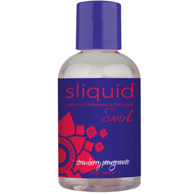 Sliquid Swirl Intimate Glide-Strawberry Pomegranate 4.2oz (8148243251417)